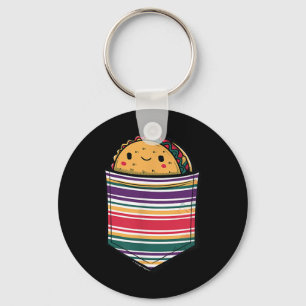 Taschen-Taco-Serape-Cinco-De-Mayo-Party-Spaß für K Schlüsselanhänger