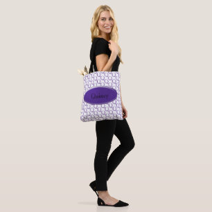 Taschen-Tasche (AO) - lila Nummernschild und Tasche