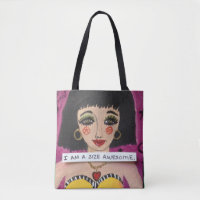 TASCHEN-TASCHE BIN ICH EINE EHRFÜRCHTIGE GRÖSSE