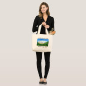 Taschen-Tasche Breckenridges Co die MUSEUM Zazzle Jumbo Stoffbeutel (Vorderseite (Model))