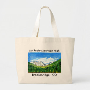 Taschen-Tasche Breckenridges Co die MUSEUM Zazzle Jumbo Stoffbeutel