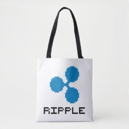 Taschen-Tasche der Kräuselungs-XRP 8-Bitdes logo-| Tasche