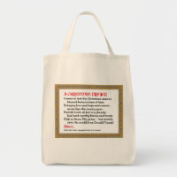 Taschen-Tasche des Weihnachtsgebets-(Donald Trump)