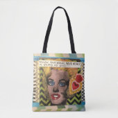 TASCHEN-TASCHE, DIE ICH DENKE, DASS ALTERSSCHWÄCHE TASCHE (Vorderseite)