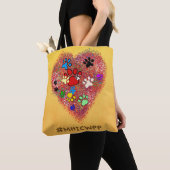 Taschen-Tasche mein Herz wird mit Tasche (Von Nahem)