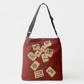 Taschen-Tasche Milliamperestunde Jongg Tragetaschen Mit Langen Trägern (Rückseite)