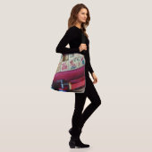 Taschen-Tasche Milliamperestunde Jongg Tragetaschen Mit Langen Trägern (Am Model)