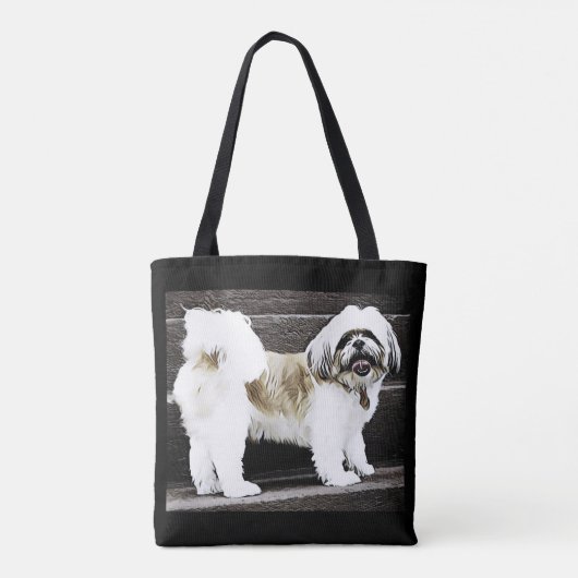 Taschen-Tasche Shih Tzu Tasche (Rückseite)