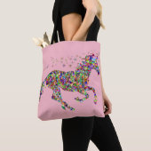 Taschen-Taschebunte Unicorn-Rosa-Geschenk-Tasche Tasche (Von Nahem)