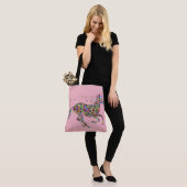 Taschen-Taschebunte Unicorn-Rosa-Geschenk-Tasche Tasche (Am Model)