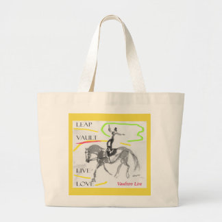Taschen-Taschen-ReiterVaulter Jumbo Stoffbeutel