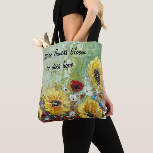 Taschen-Taschen-Sonnenblumen Tasche (Von Nahem)