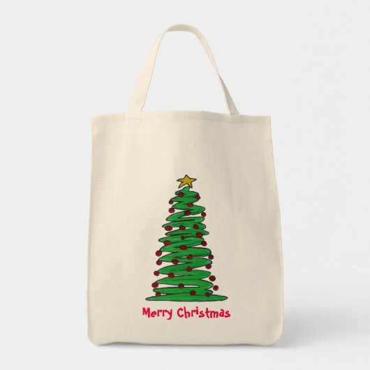 Taschen-Taschen-Weihnachtsbaum Tragetasche (Vorne)