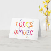 Taschen überraschen Glückwünsche Karte (Gelbe Blume)