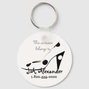 Taschen-Umbauten für Frauen, die Liebe beschuht Schlüsselanhänger