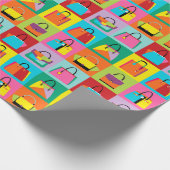 Taschen-Verpackungspapier der bunten Popkunst Geschenkpapier (Ecke)