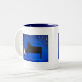 Taschen voll Liebe - die Moment-Tasse (M10) Zweifarbige Tasse (Vorderseite Links)