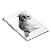 Taschenbuch-Härte mit Stil Notizblock (Rechte Seite)