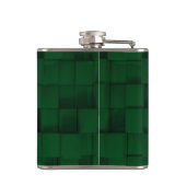 Taschenflasche Namensschild der Imperialen Fahne Flachmann (Rückseite)