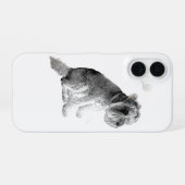 Taschenformatiger Mut mit Stil iPhone 16 Hülle (Rückseite (Horizontal))