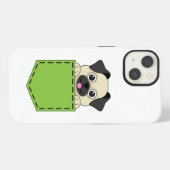 Taschenhund iPhone Hülle (Rückseite (Horizontal))