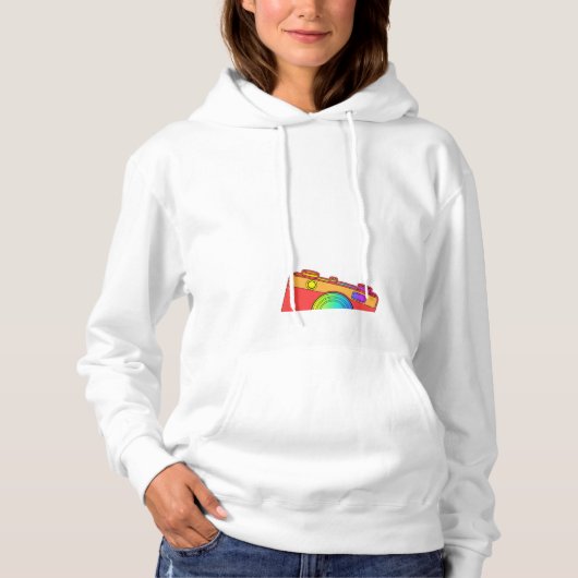 Taschenkamera Hoodie (Vorderseite)