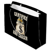 Taschenkaser Große Geschenktüte (Rückseite Schrägansicht)