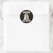 Taschenkaser Runder Aufkleber (Tasche)