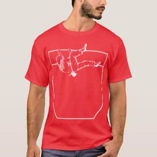 Taschenkletterer lustig lustig T-Shirt