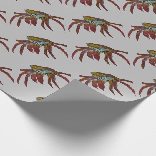 Taschenkrebse Geschenkpapier (Ecke)