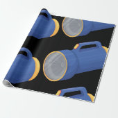 Taschenlampe Geschenkpapier (Ungerollt)