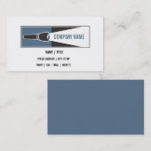 Taschenlampen-kundengerechte Visitenkarte (Vorne/Hinten)