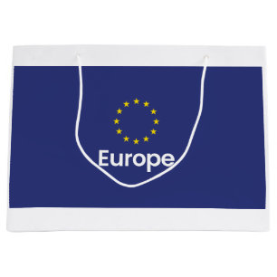  Taschenlogo europäisches Beispiel  Große Geschenktüte