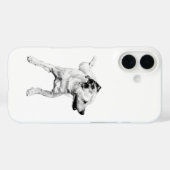 TaschenPivot, Minimaler Hund Case-Mate iPhone Hülle (Rückseite (Horizontal))