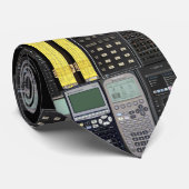 Taschenrechner-Krawatte Krawatte (Gerollt)