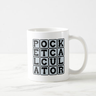 Taschenrechner, Mathe-Tool Kaffeetasse