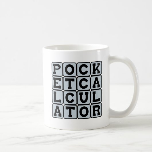 Taschenrechner, Mathe-Tool Kaffeetasse (Rechts)
