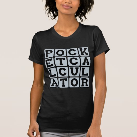 Taschenrechner, Mathe-Tool T-Shirt (Vorderseite)