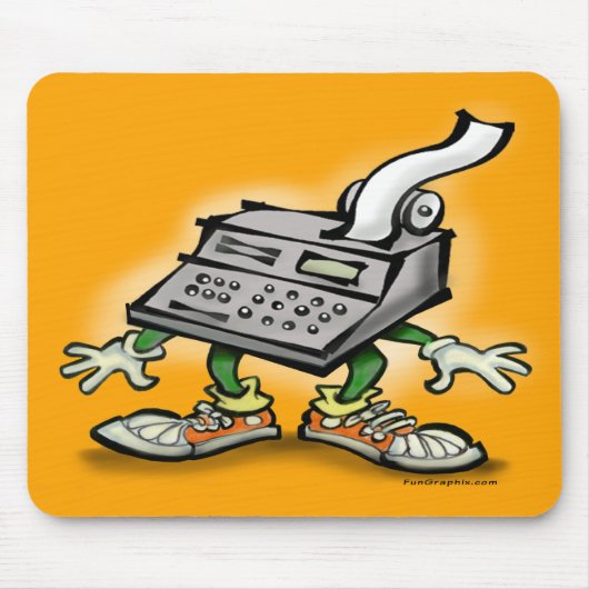 Taschenrechner Mousepad (Vorne)