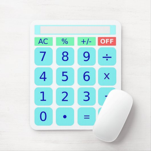 Taschenrechner Mousepad (Mit Mouse)