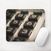 "Taschenrechner-Nahaufnahme " Mousepad (Mit Mouse)