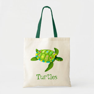 Taschentasche der grünen Schildkröte Tragetasche