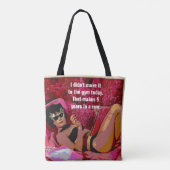 Taschentasche dort sind Frauen unsere Alter whorun Tasche (Rückseite)