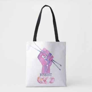 Taschentasche für den politisch aktiven Stricker Tasche