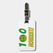 Taschentasche für Gewehre 100 Jahre Gepäckanhänger (Vorderseite vertikal)