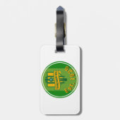 Taschentasche für Gewehre 100 Jahre Gepäckanhänger (Rückseite vertikal)