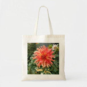 Taschentasche mit großer orange Blume Tragetasche