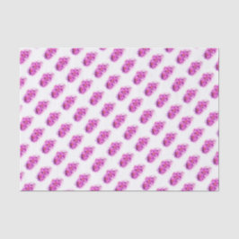 Taschentuch aus rosa Orchideen Seidenpapier