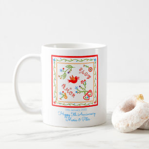 Taschentücher der portugiesischen Liebe Kaffeetasse