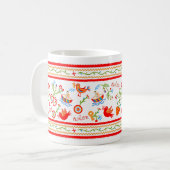 Taschentücher der portugiesischen Liebe Kaffeetasse (Vorderseite Links)